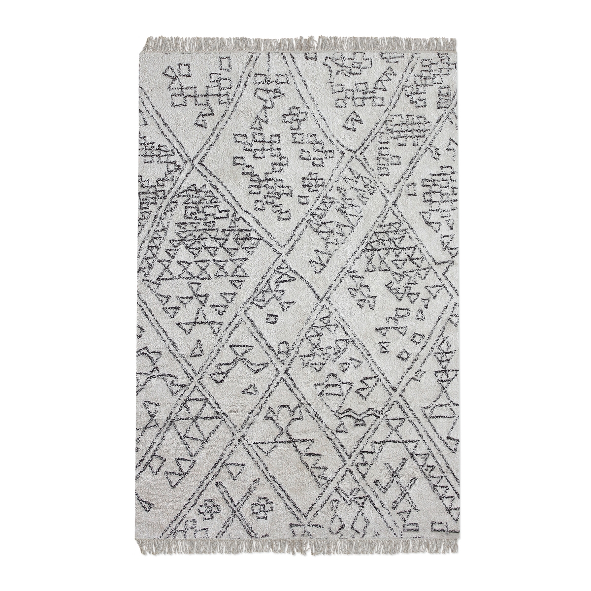 Picture of 212 Main 73064-2 16 x 16 in. Swatch Campo Rug  Ivory