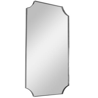 Picture of 212 Main 09710 Lennox Scalloped Corner Mirror  Nickel