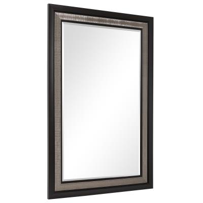 Picture of 212 Main 09722 Chamberlain Silver &amp; Ebony Mirror