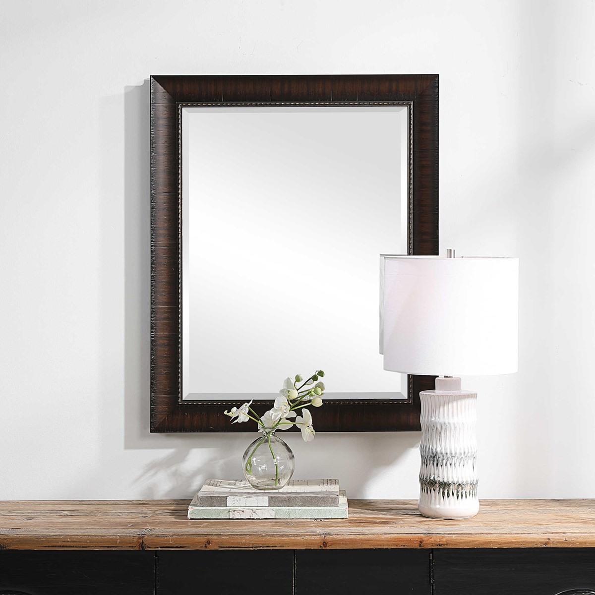Picture of 212 Main 09726 Wythe Burnished Wood Mirror