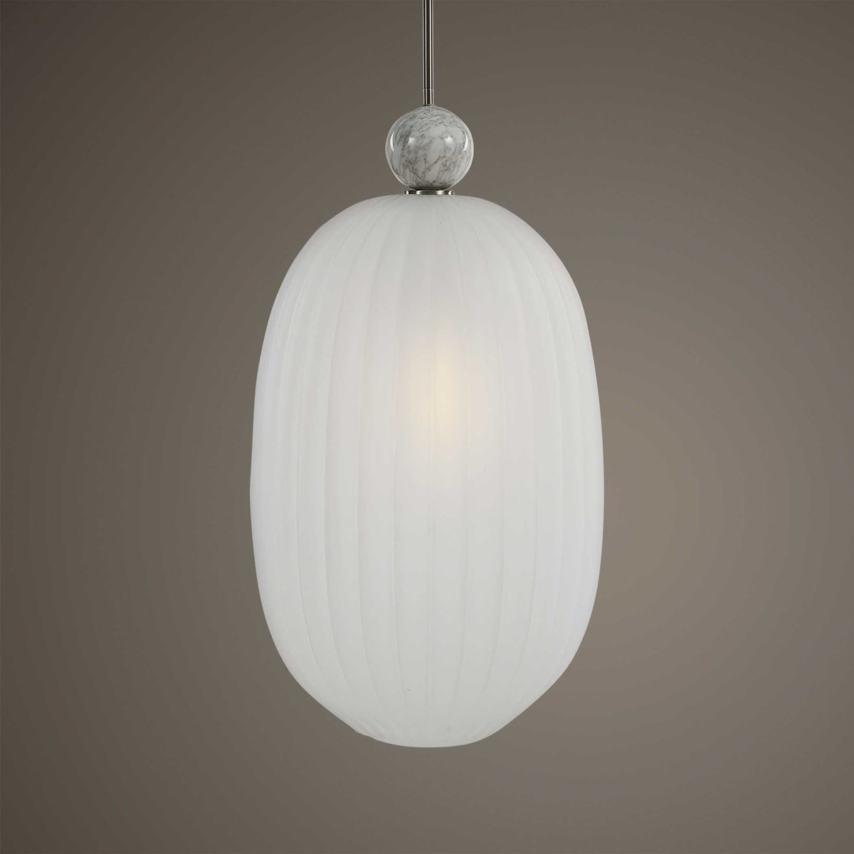 Picture of 212 Main 21545 Oversized 1 Light Pendant  Creme