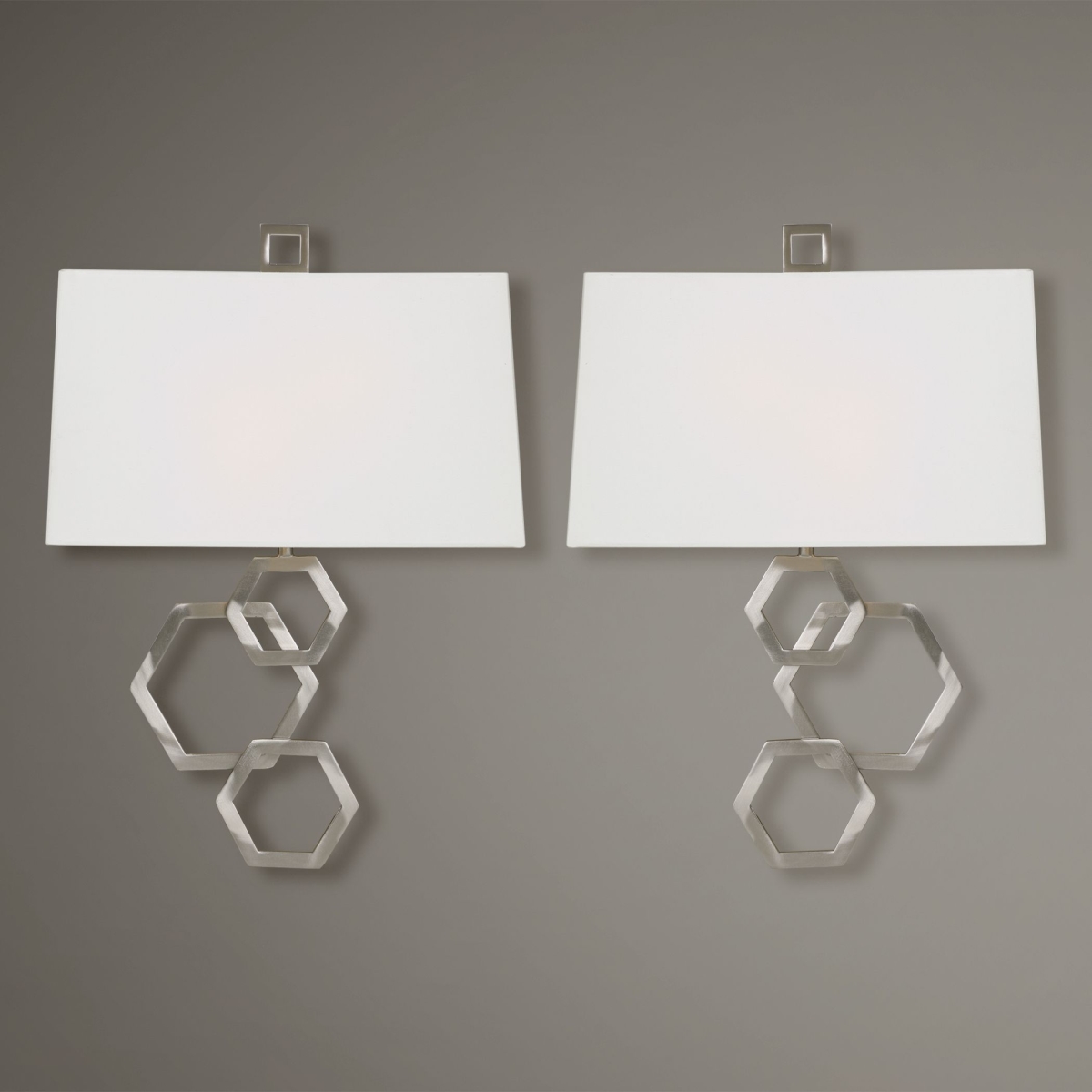 Picture of 212 Main 22545 2 Light Sconce  Deseret Nickel - Set of 2