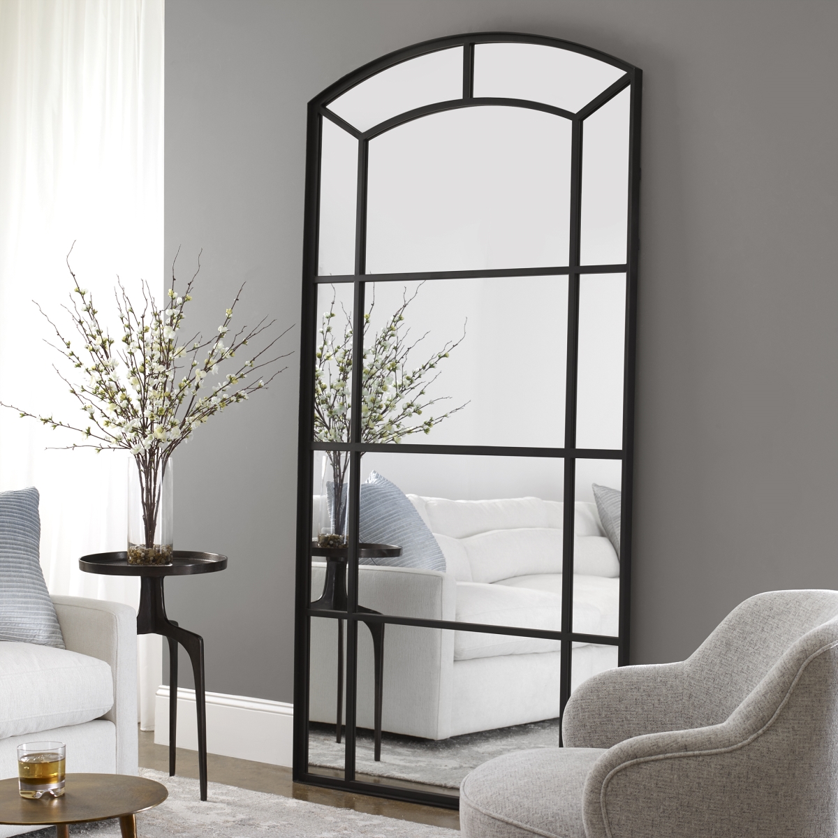 09752 Camber Oversized Arch Mirror