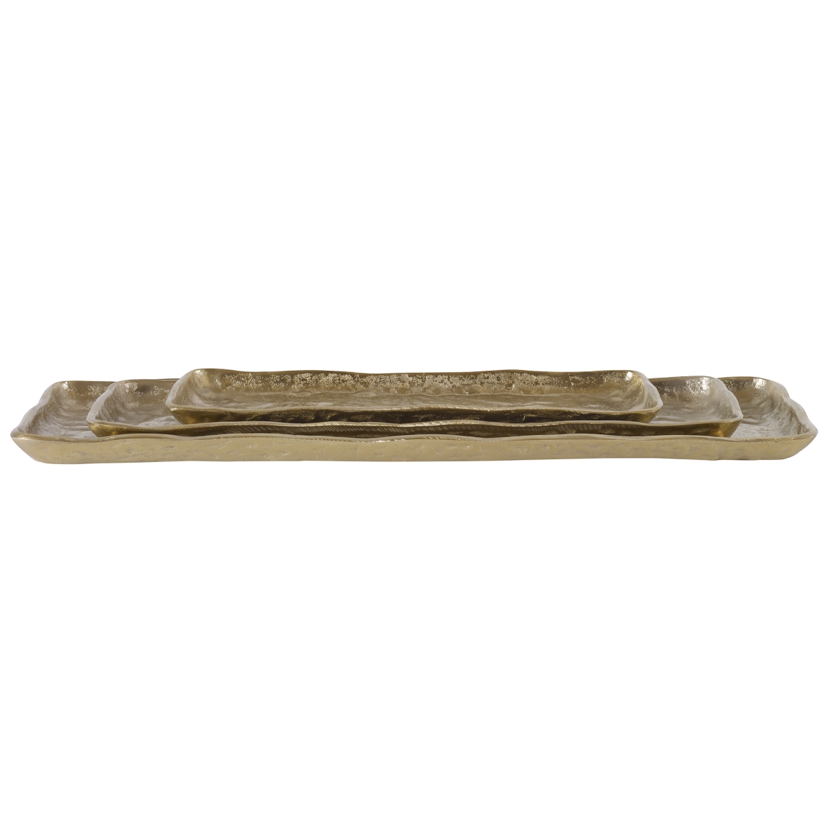 Picture of Uttermost 17989 Artisan Trays, Antique Gold - Set of 3