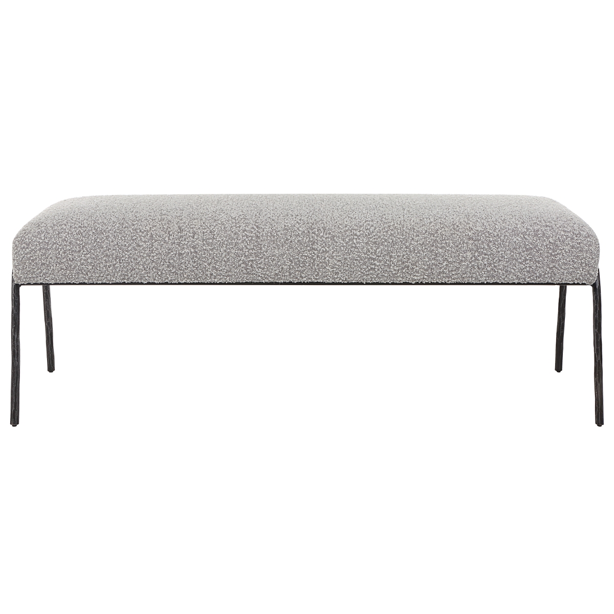 Picture of Uttermost 23685 Jacobsen Modern Bench&#44; Gray