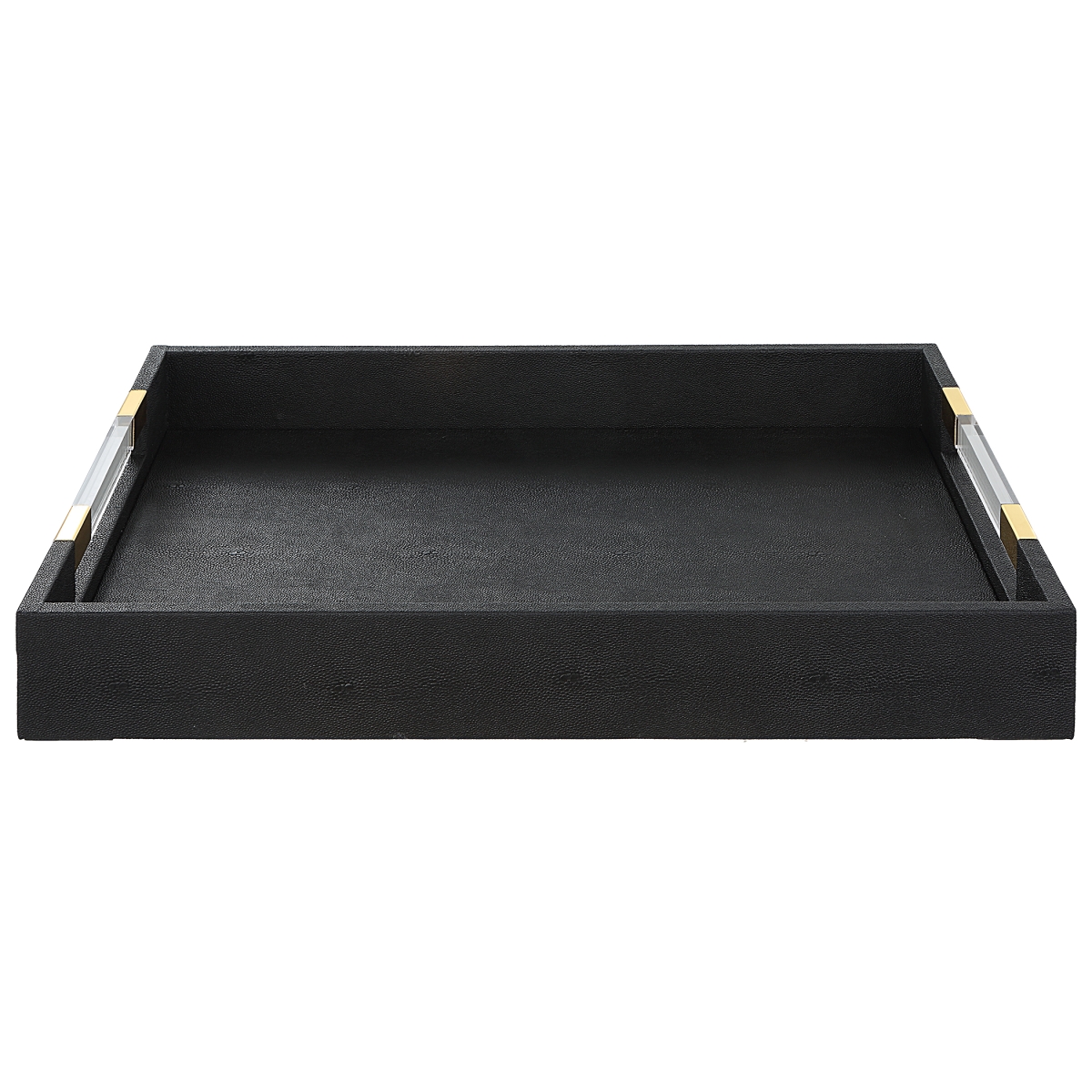 Picture of Uttermost 18059 Wessex Black Shagreen Tray