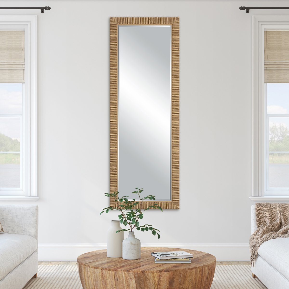 Picture of 212 Main W00562 25 x 35 x 2 in. Mirror&#44; Natural