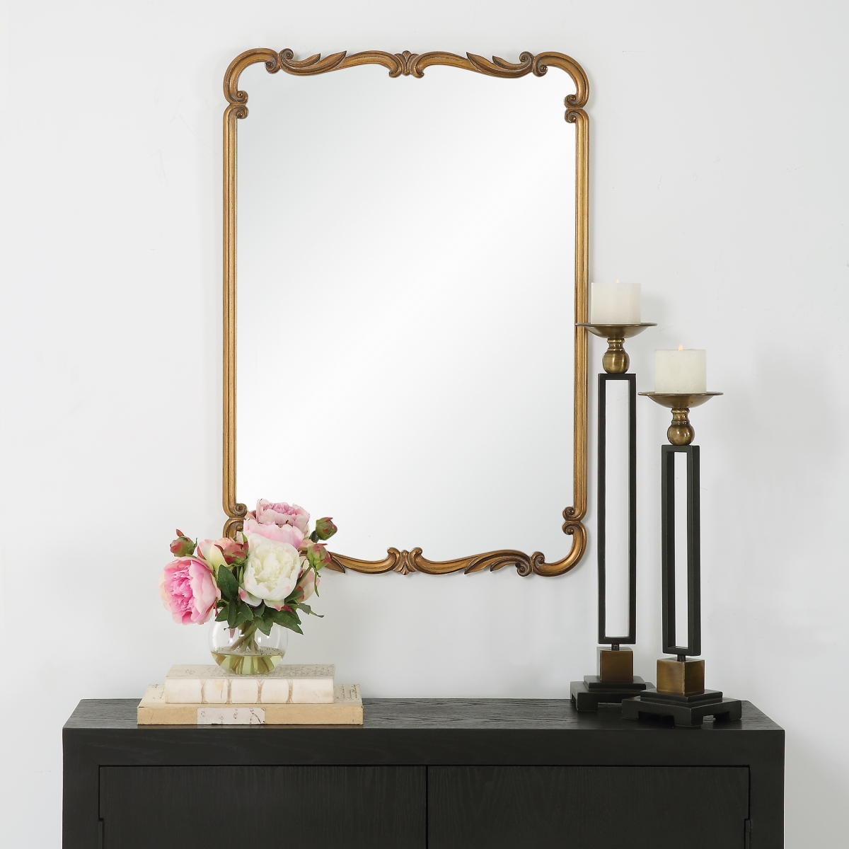 Picture of 212 Main W00579 22 x 32 x 1 in. Mirror&#44; Antique Gold