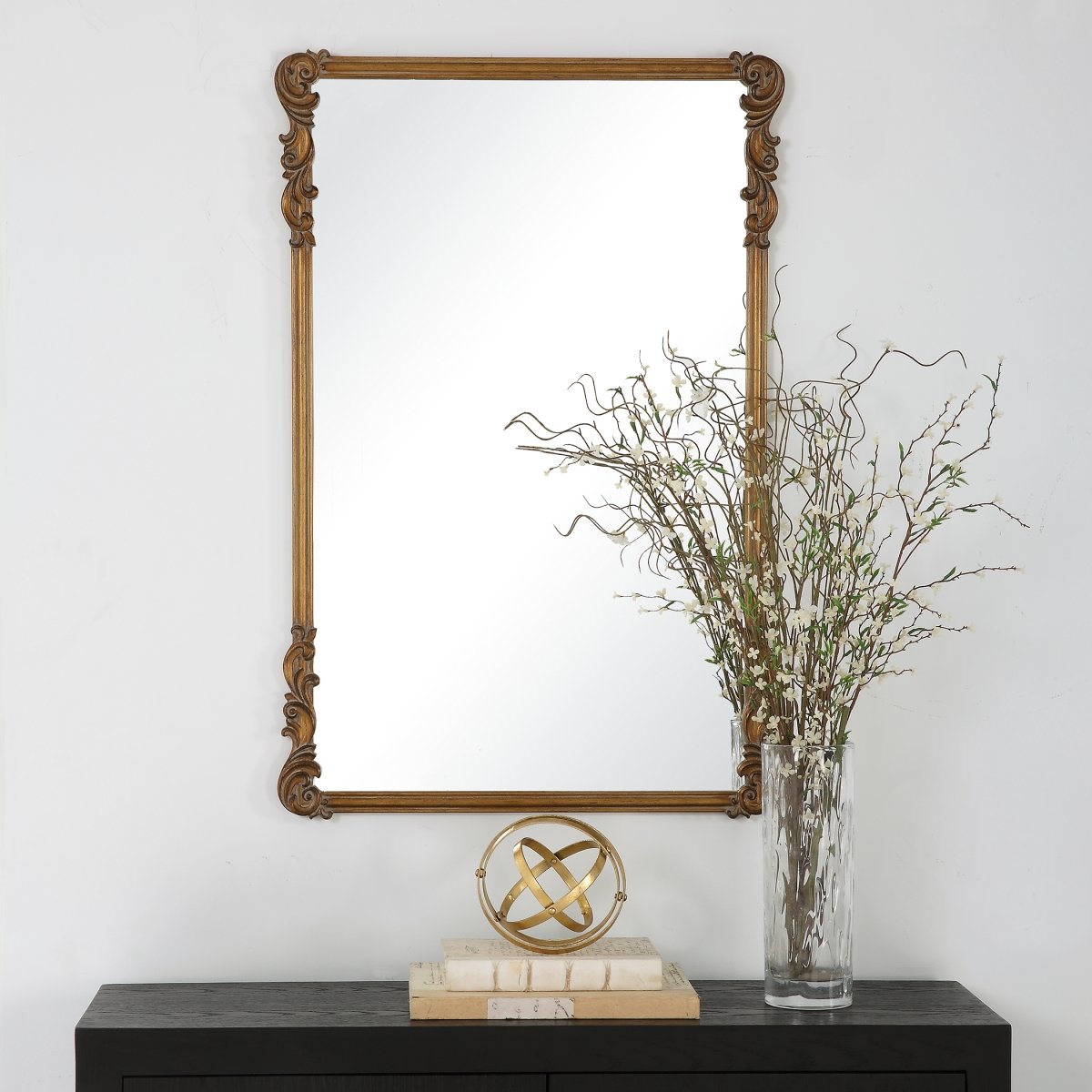 Picture of 212 Main W00580 24 x 36 x 1 in. Mirror&#44; Antique Gold