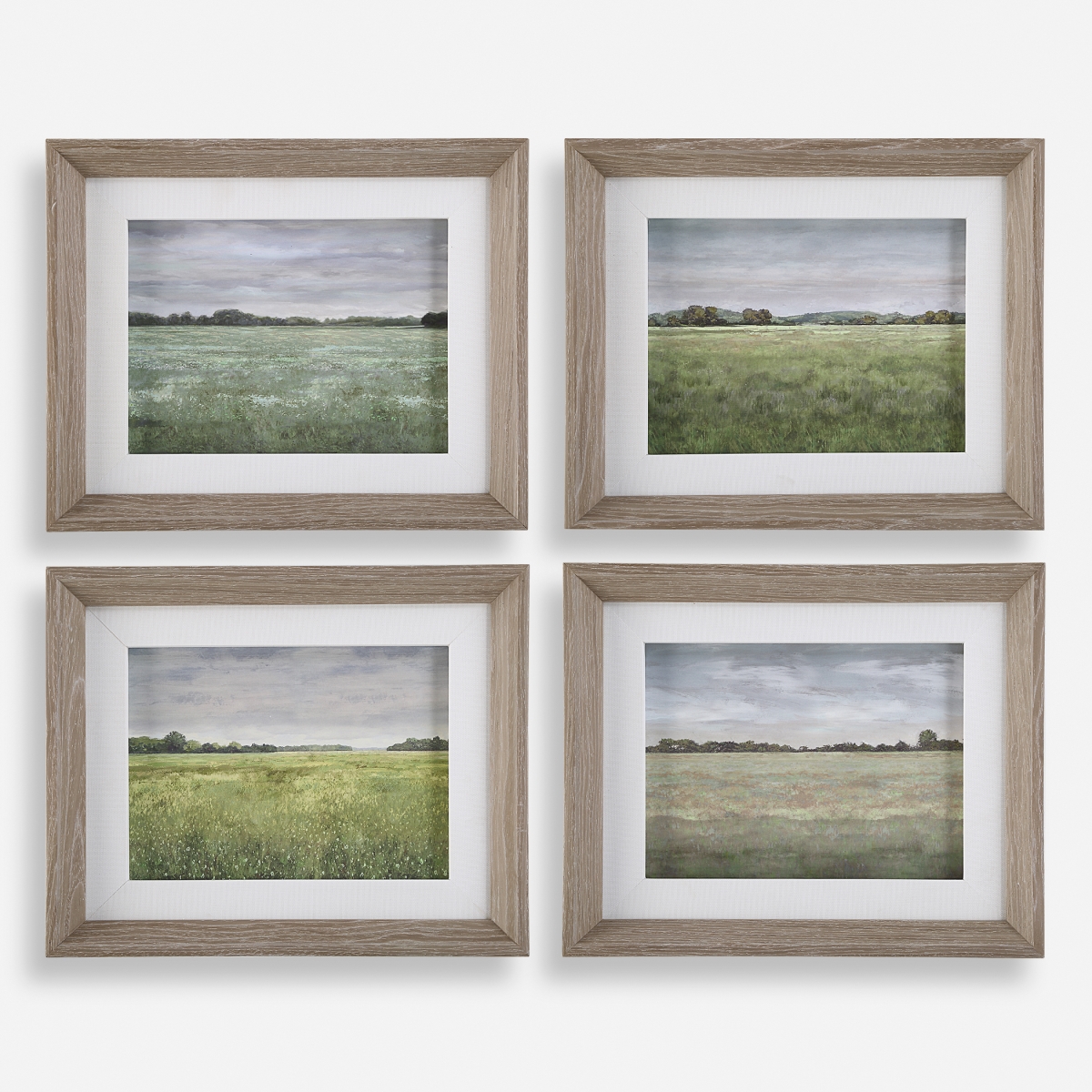 Picture of Uttermost 32317 Quiet Meadows Framed Prints - Set of 4