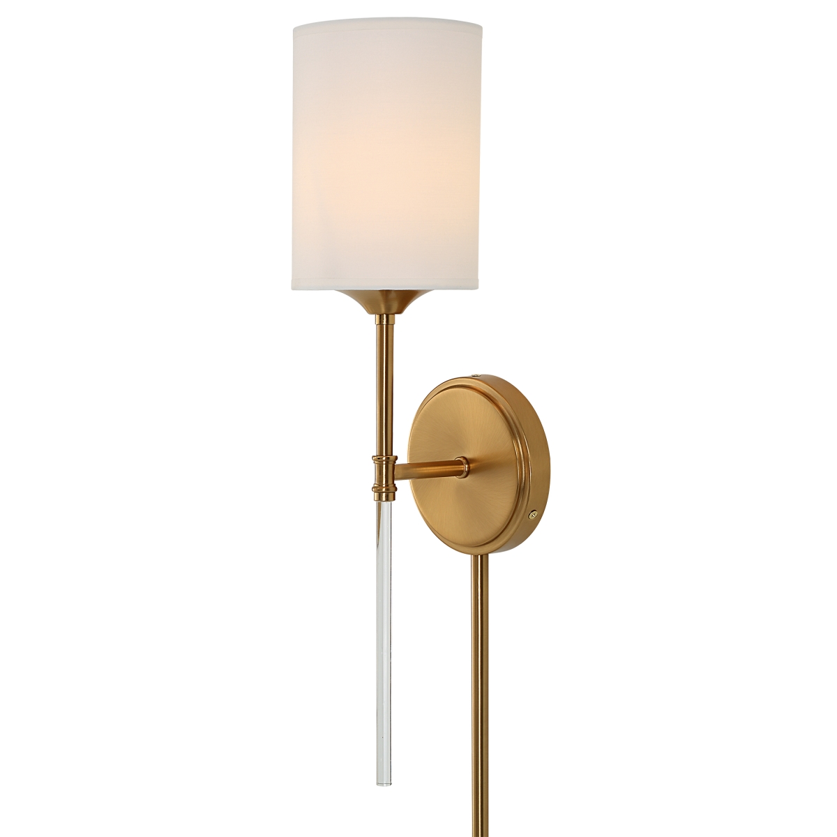 Picture of Uttermost 22579 20 x 6.5 x 5 in. Awyr 1 Light Brass Sconce