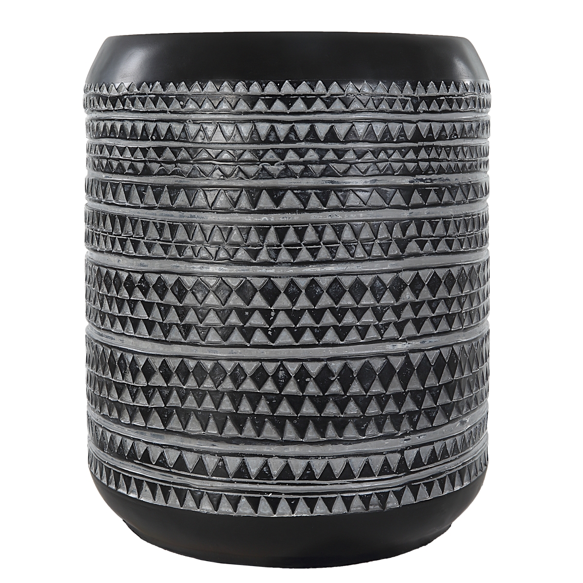 22967 26 x 22 x 14 in. Cutting Edge Tribal Accent Table