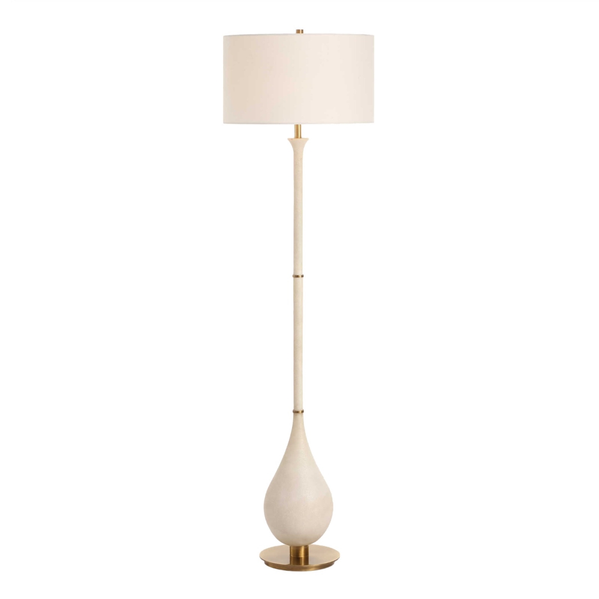 30461 Dewdrop Floor Lamp, Ivory