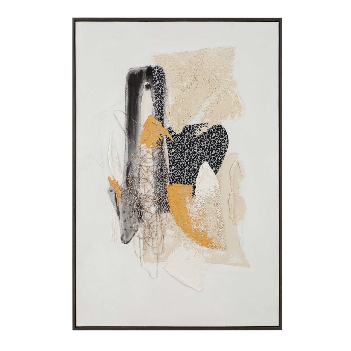 32372 Scatter Abstract Hand Painted Canvas Art
