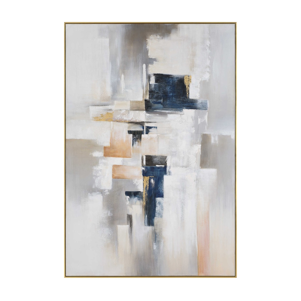 32376 Waterfront Geometric Abstract Art