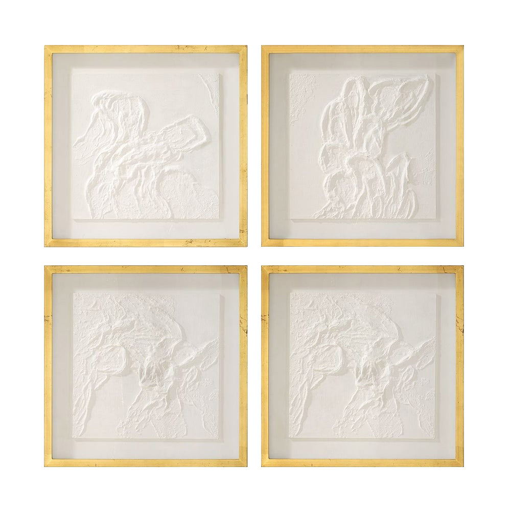 32387 Fourfold Framed Prints - Set of 4
