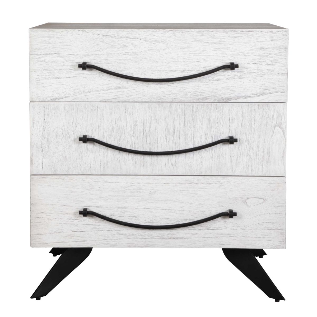 50013 Vivi 3 Drawer Chest, White