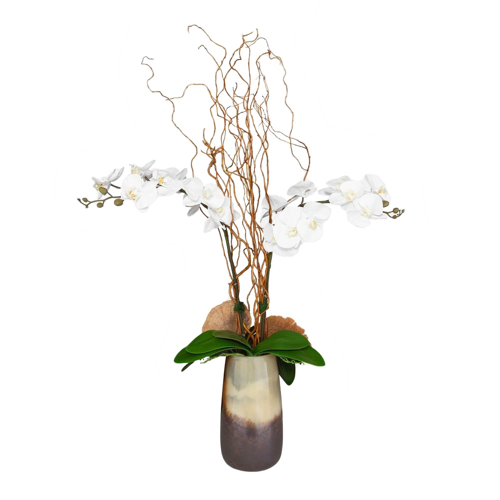 60231 Earthbound Orchid with Vase