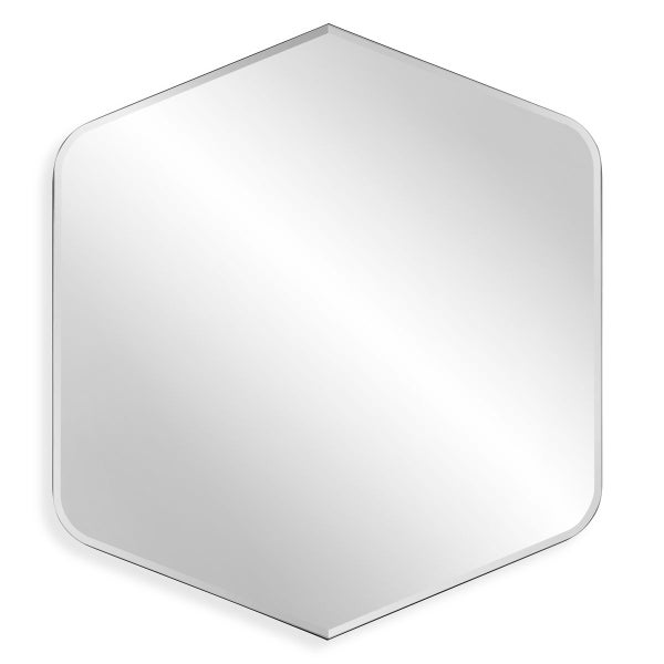 W00610 32 x 36 x 1 in. Diamond Mirror