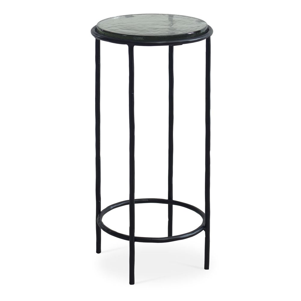 Picture of Uttermost W23045 12 x 24 x 12 in. Textured Iron Accent Table&#44; Black