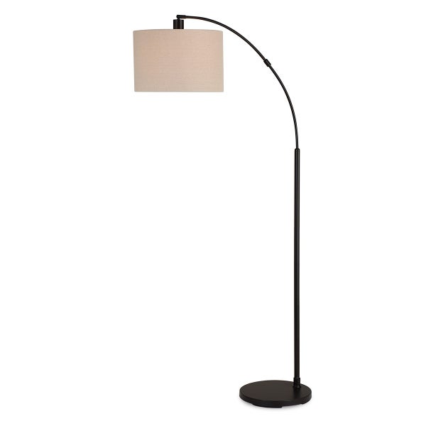W26167-1 10 x 15 in. Floor Lamp, Black