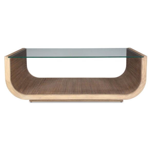 50047 53 x 18 x 29 in. Farrington Modern Coffee Table, Woodtone