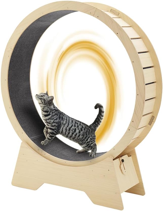 Picture of Unipaws UH5206 47 in. Large Cat Wheel Exerciser