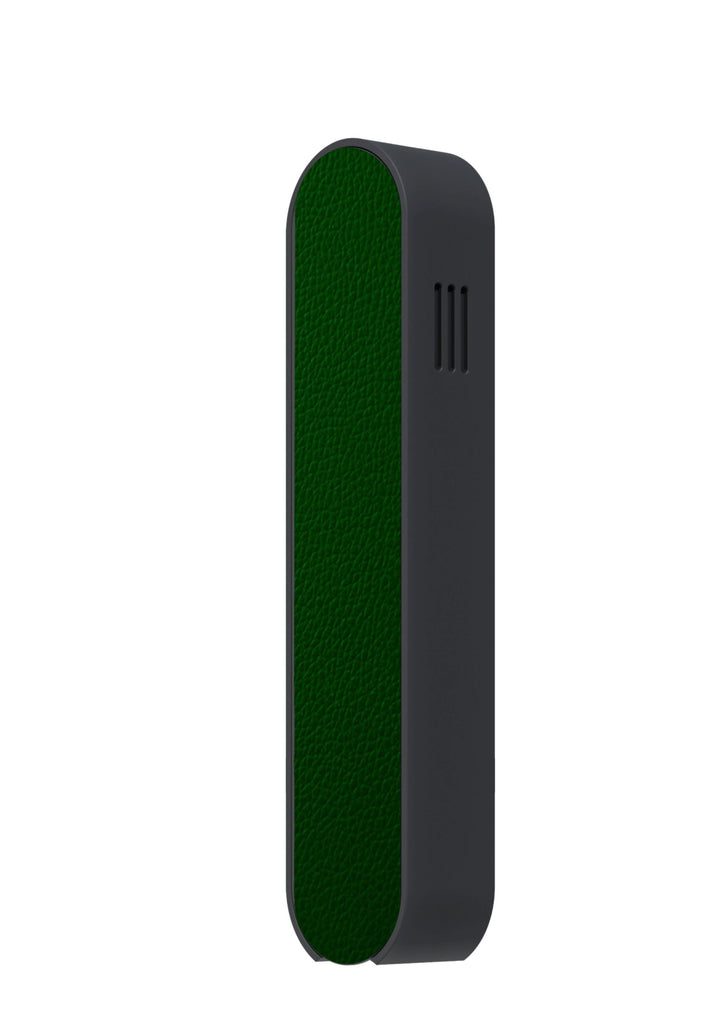 Picture of Uvtuvo Modern Judaica 100GLB Mezuzah & Black Base & Green Leather Cover