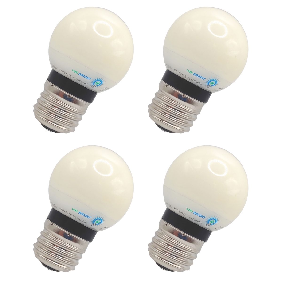 74564  G15 LED Bulb, Globe 180 Lumens, 2700K, 90+ CRI (4 Pack)