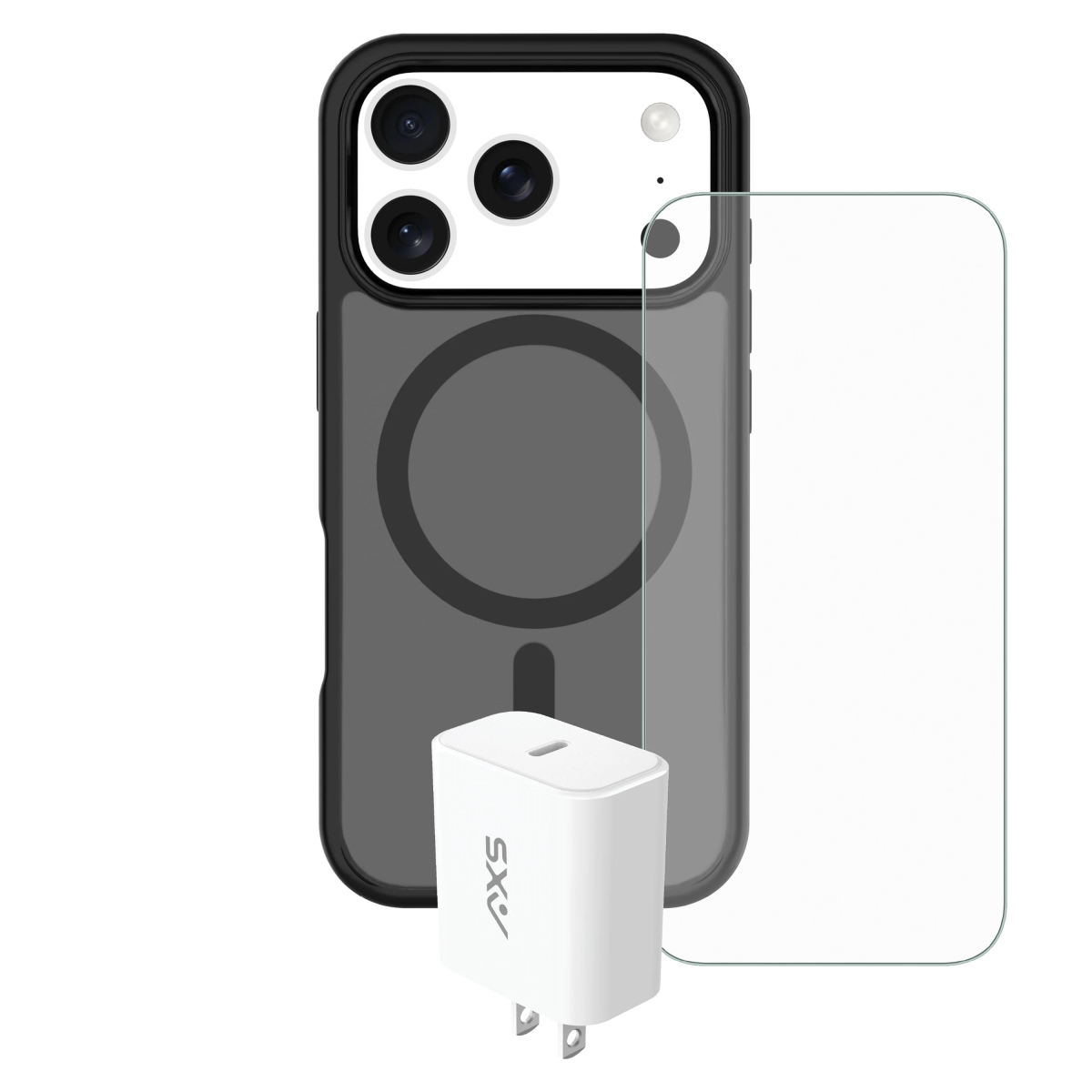 VAIBUS3410 Proshield Magsafe Essential Bundle for Apple iPhone 17 Pro Max - Smoke