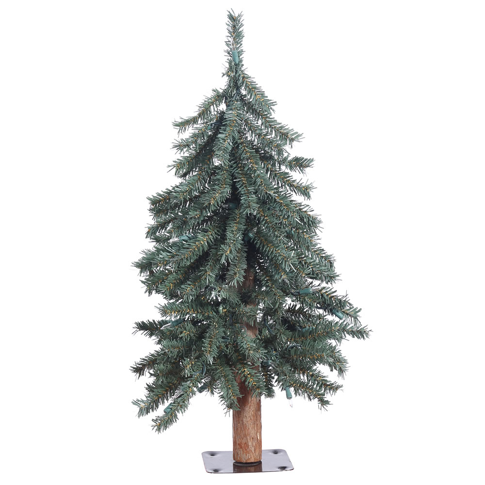 Natural Bark Alpine Tree - 2 ft. x 16.5 in.