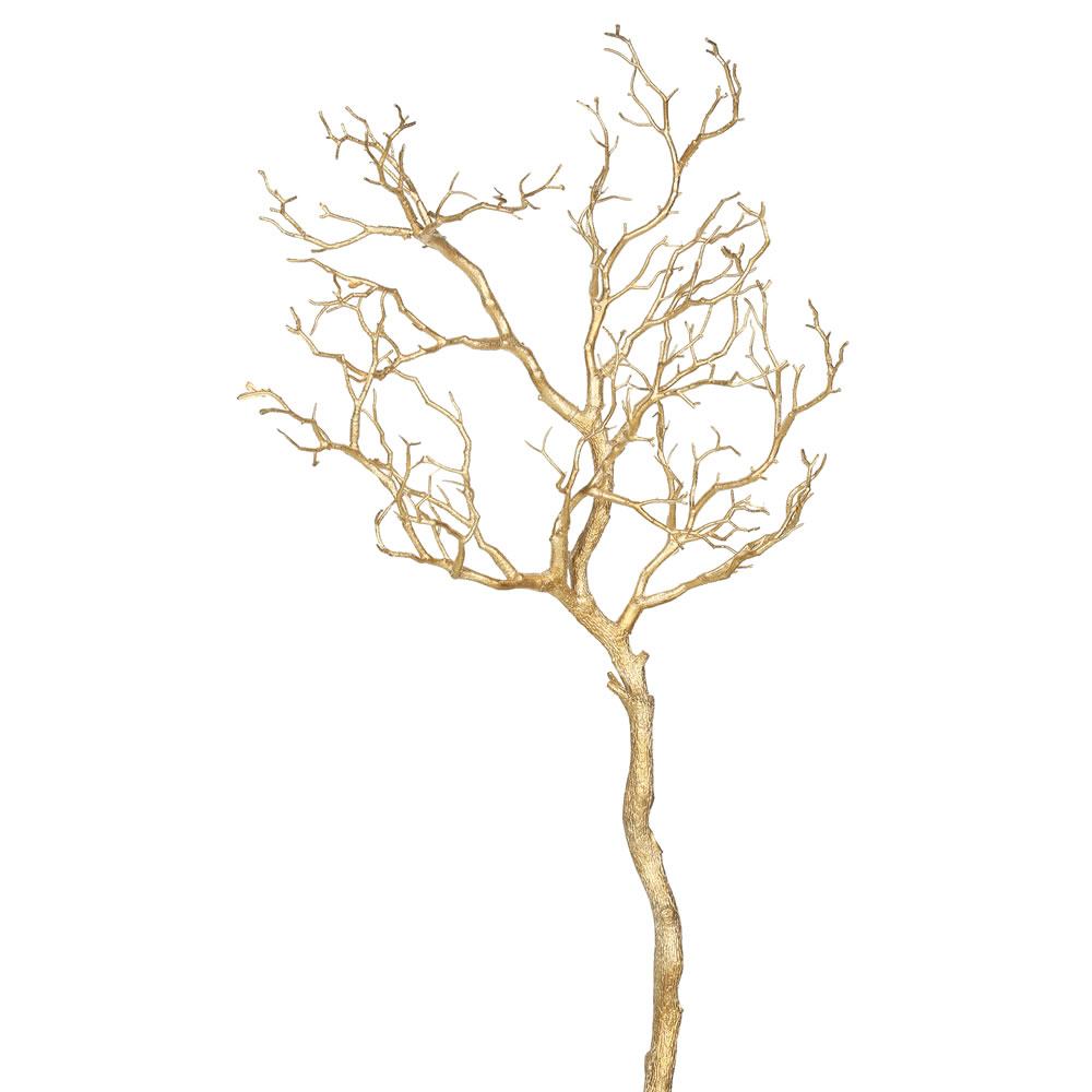 Artificial Stick-Gold Flower