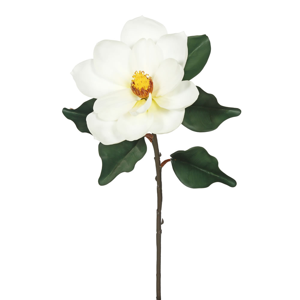 Picture of Vickerman FA172401 Single Magnolia-Cream Floral Stem