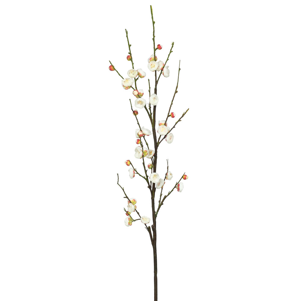Picture of Vickerman FA172902 Plum Blossom-Cream Floral Stem