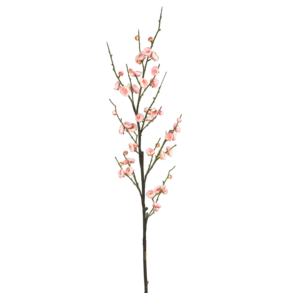 Picture of Vickerman FA172901 Plum Blossom Floral Stem&#44; Pink