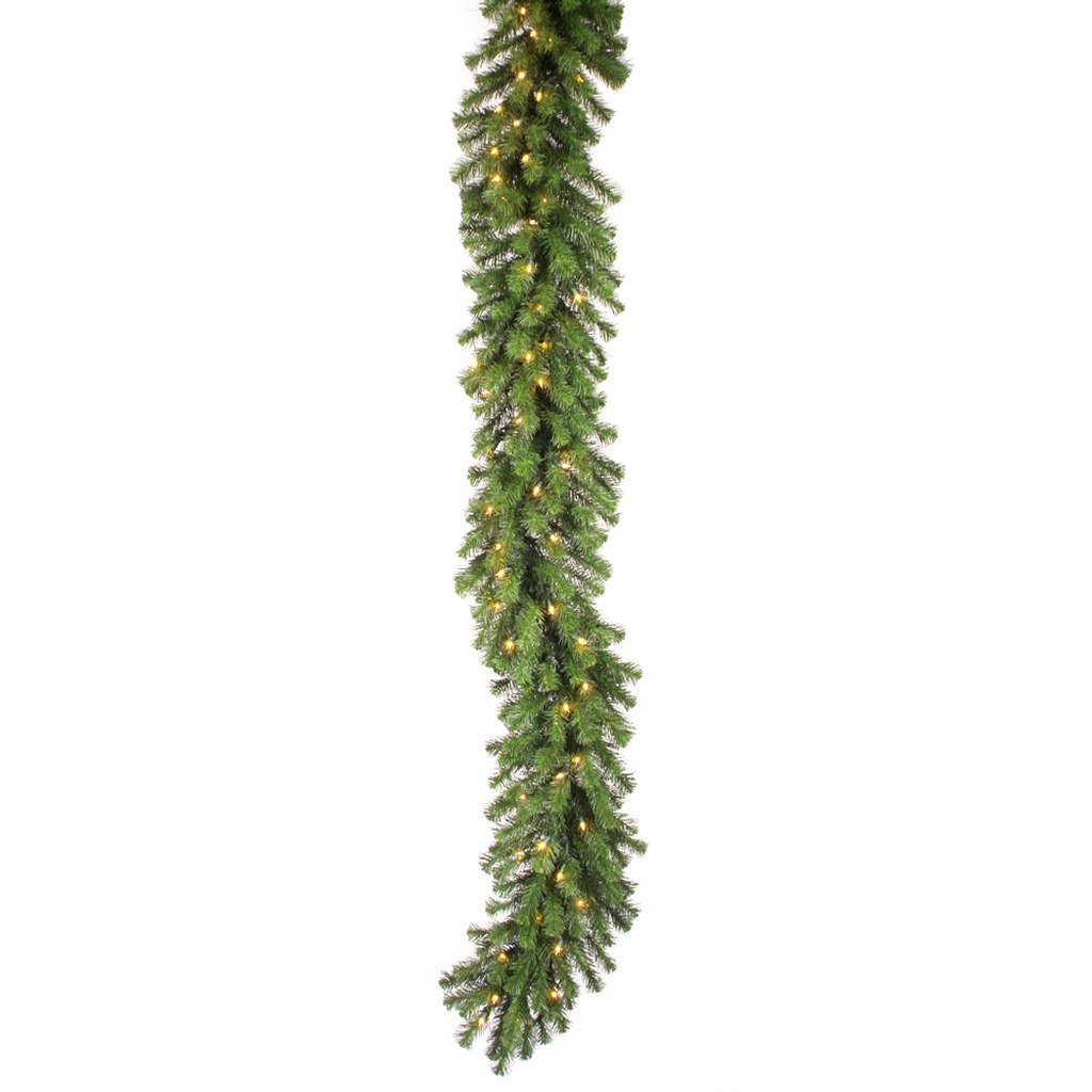 Aqua Fir Garland - 9 ft. x 14 in.