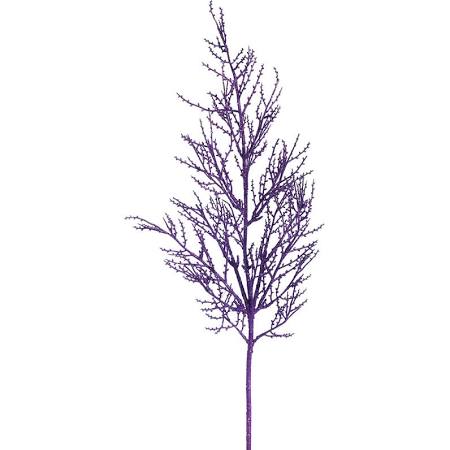 Mauve Wild Huck Glitter Spray - 28 in. - 6 per Bag