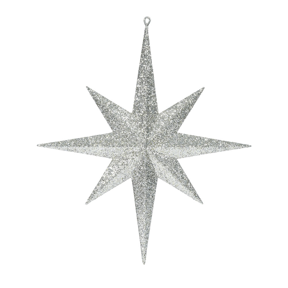 Champagne Glitter Bethlehem Star Ornament, 15.75 in.
