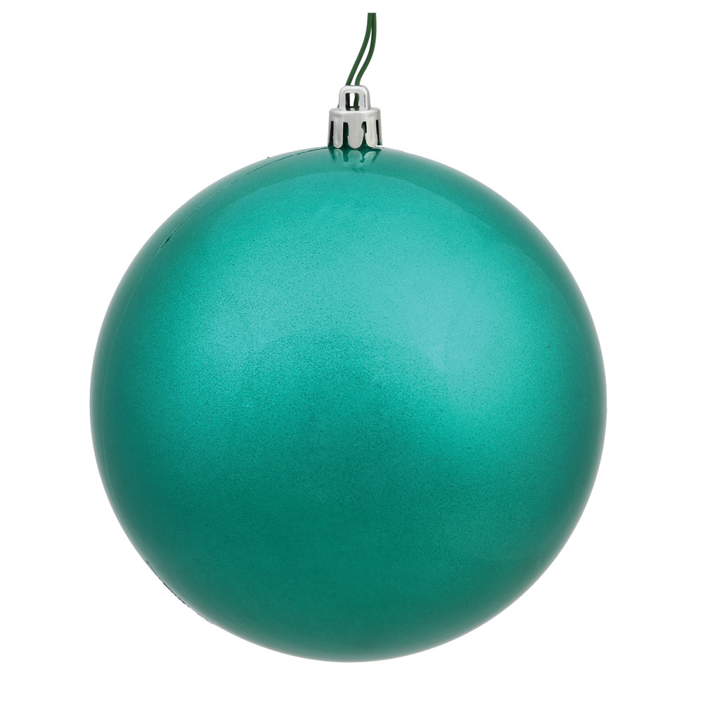 Picture of Vickerman N591544DCV Sea Foam Candy UV Drilled Ball Ornament, 6 in. - 4 per Bag