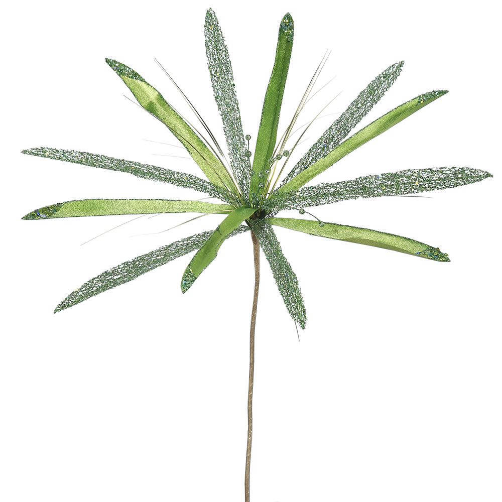 Lime Papyrus Flower Stem, 24 & 20 in.