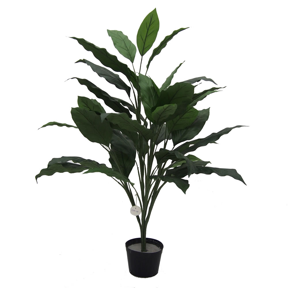 Picture of Vickerman TP170336 Spathiphyllum Plant X5 Everyday Tree with 40 LVS - 3 ft.