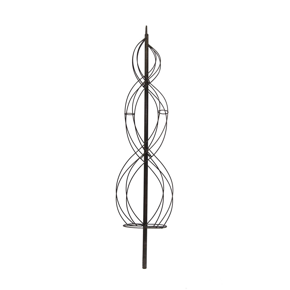 Double Spiral Metal Frame - 4 ft.