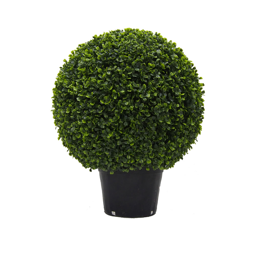 Picture of Vickerman TP171320 UV Boxwood Ball Everyday Topiary in Pot - 20 in.