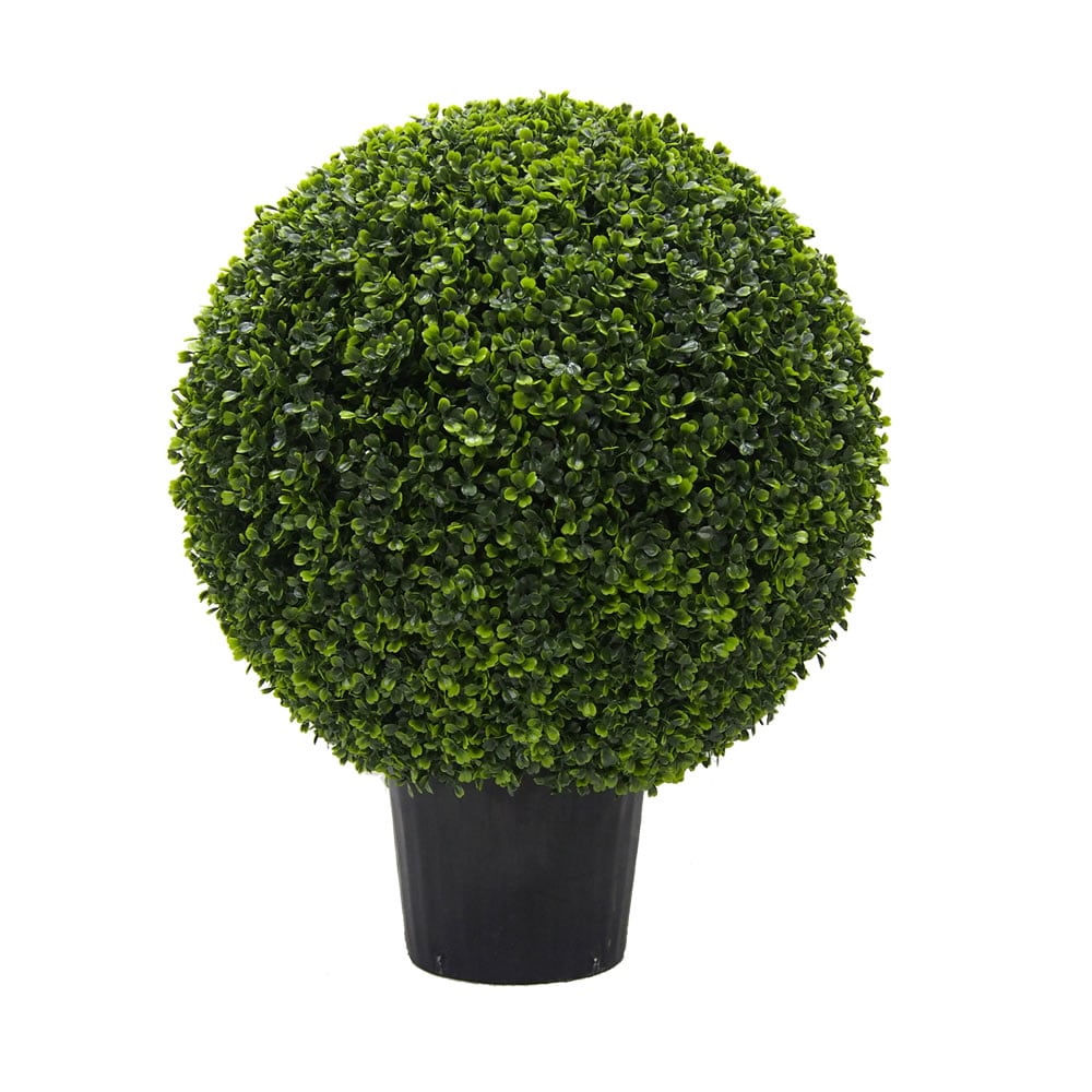 Picture of Vickerman TP171324 UV Boxwood Ball Everyday Topiary in Pot - 24 in.