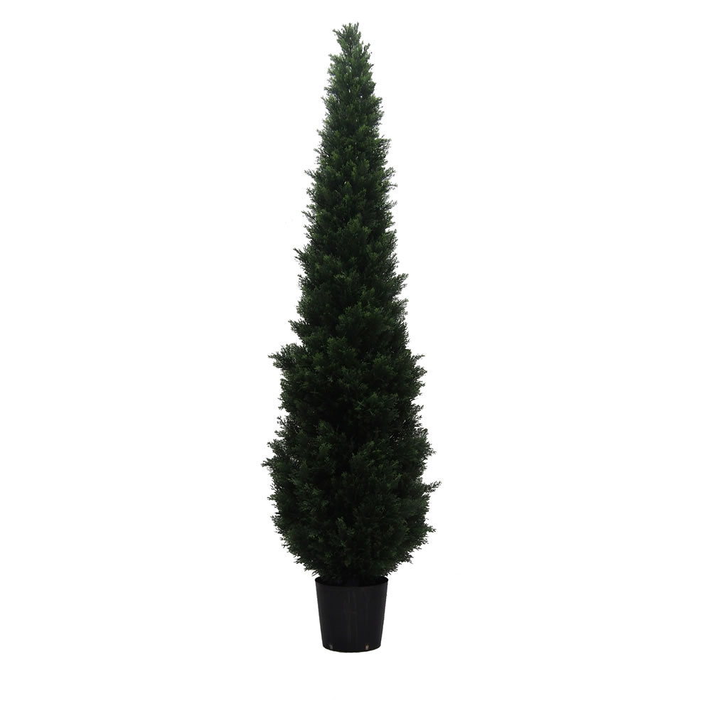Picture of Vickerman TP170696 Cedar in Pot UV Everyday Tree - 8 ft.