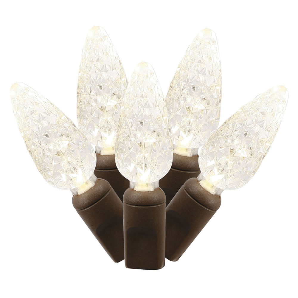Picture of Vickerman X4B8101 LED Brown Wire End Connecting 34 ft. Long Light Set with Warm White Lights