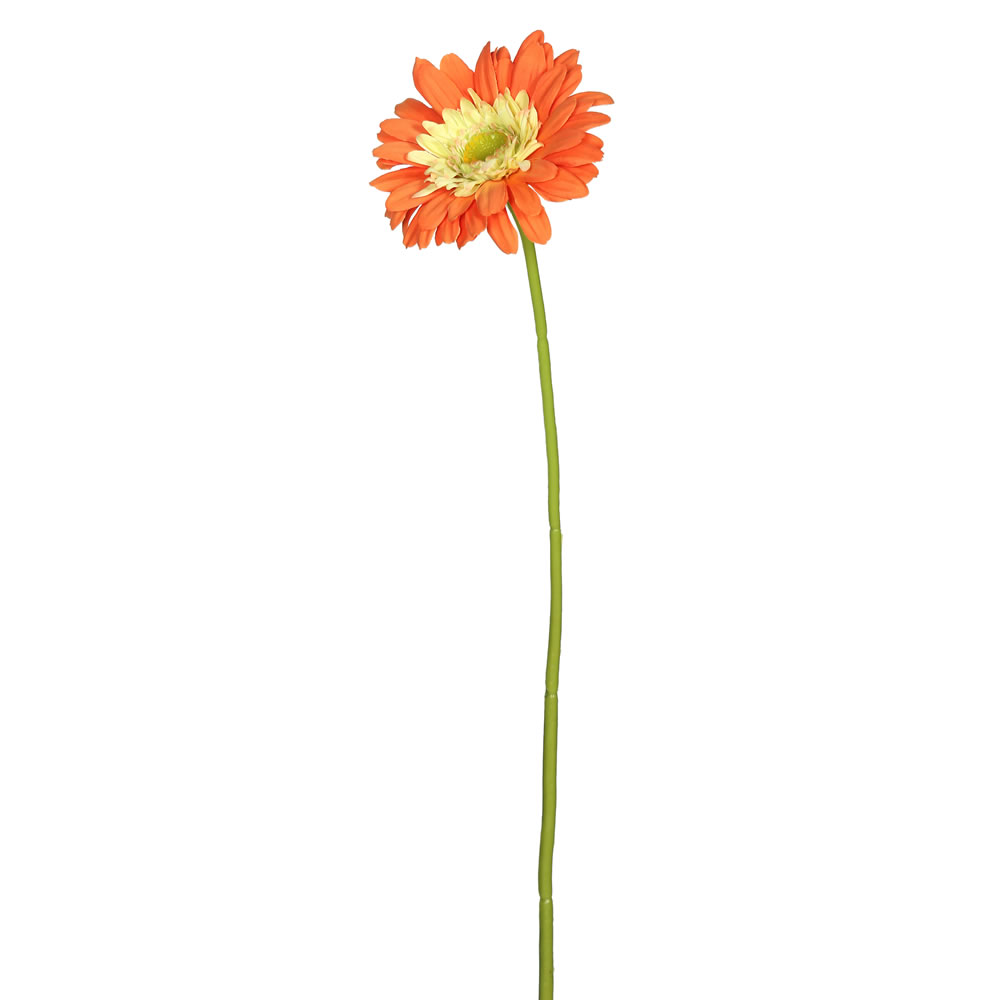 FH170702 21 in. Gerbera Daisy Orange