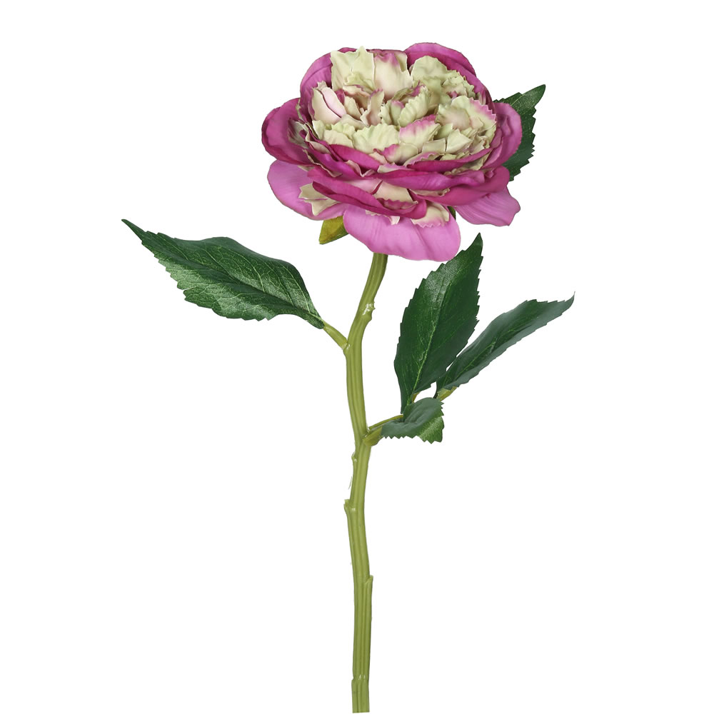 Picture of Vickerman FH170302 13 in. Rose Stem - Purple