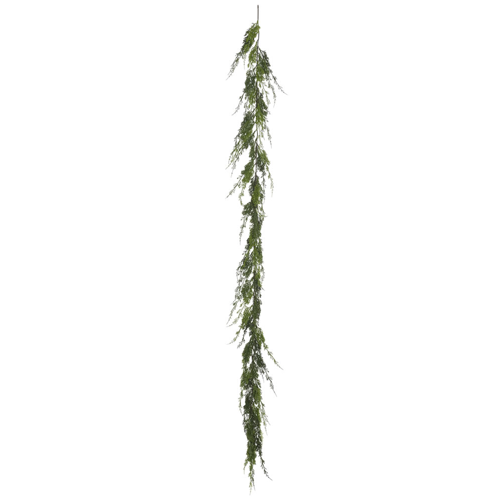 6 in. Green Monterey Cypress Garland