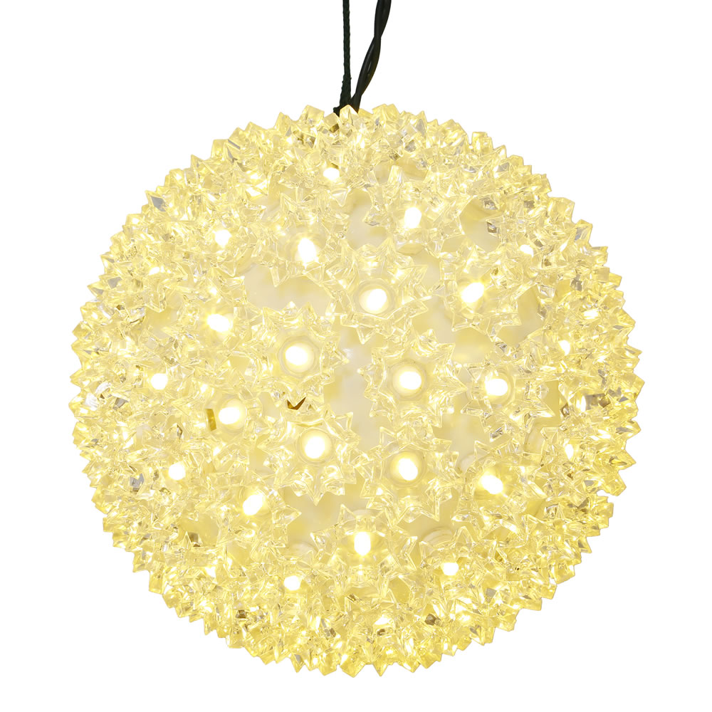 Picture of Vickerman X120601 6 in. LED Warm White Starlight Sphere